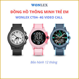 Đồng hồ thông minh trẻ em nam nữ chống nước định vị giá rẻ lắp sim nghe gọi wonlex ct04