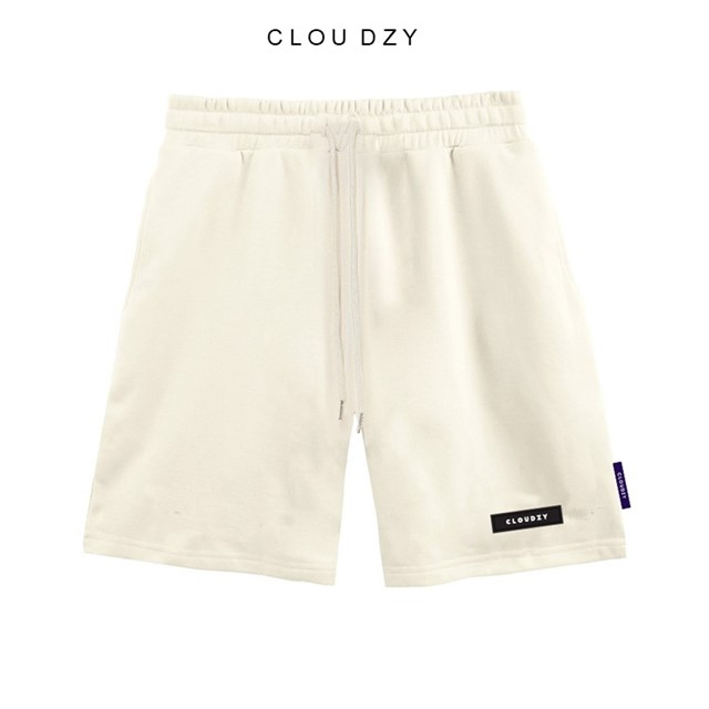 Quần short nam nữ nỉ cotton mềm mịn unisex thể thao cao cấp ống rộng bigsize mặc nhà ngủ thời trang CLOUDZY SHORTCROP