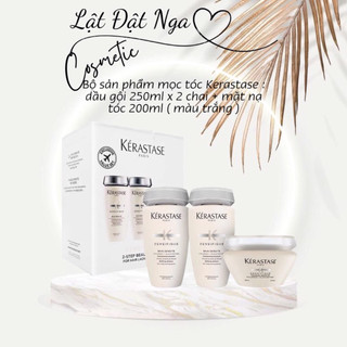 Bộ Sản Phẩm Chăm Sóc Tóc Kerastase Bain Densite kích thích mọc tóc, ngăn ngừa rụng tóc