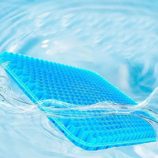 Đệm ngồi 3d thoáng khí cao cấp - đệm lót ghế silicon 2 lớp đệm lót mông thoáng khí chống đau mỏi