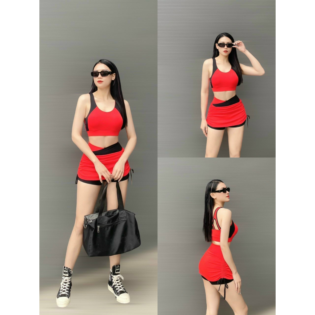 Bộ đồ tập thể thao rút dây gym, erobic