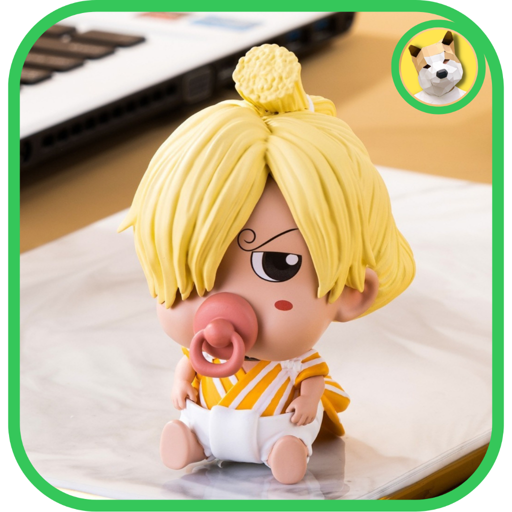 Mô Hình One Piece Đảo Hải Tặc Monkey D Luffy trang trí dễ thương Sanji Zoro chibi cute quà tặng sẵn Tiệm Đồ Chơi Beocaz
