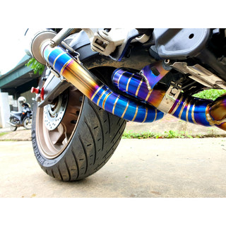 Cổ pô titan CB650R, CBR650R