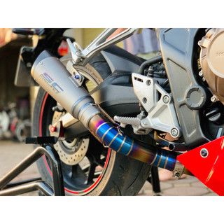 Cổ pô titan CB650R, CBR650R