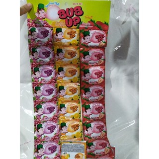 Vĩ 24 tép kẹo gum thổi Lotte Bub-up