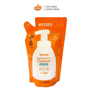 NƯỚC RỬA BÌNH SỮA HÀN QUỐC WESSER 500ml