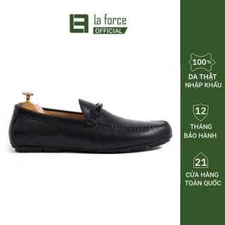 Giày lười da nam LAFORCE thời trang cao cấp kiểu dáng Horsebit Loafer GNLABL8070-3-D