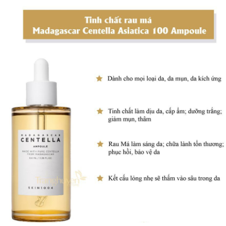 Serum Rau Má Centella - Phục Hồi Cấp Ẩm cho da