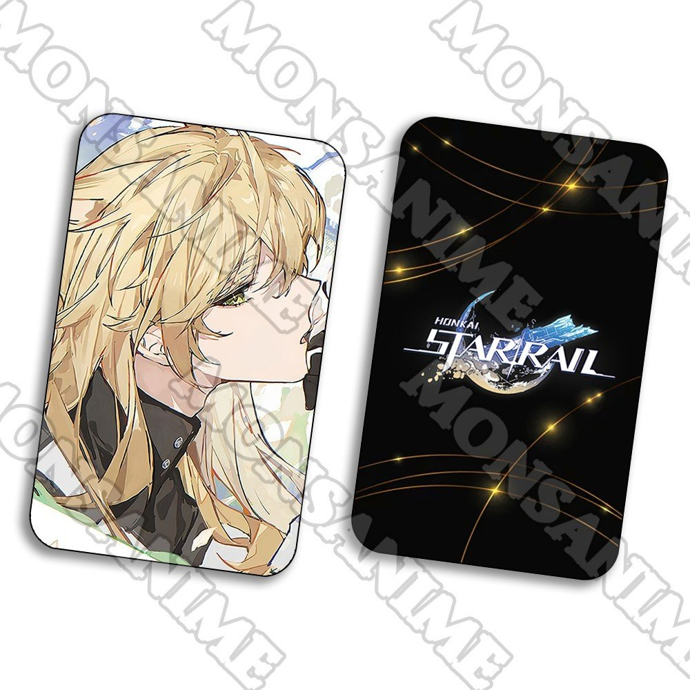 Ảnh card bo góc in hình HONKAI IMPACT STAR RAIL ver F4 XIANZHOU game thẻ bo viền 5*8cm anime chibi xinh xắn