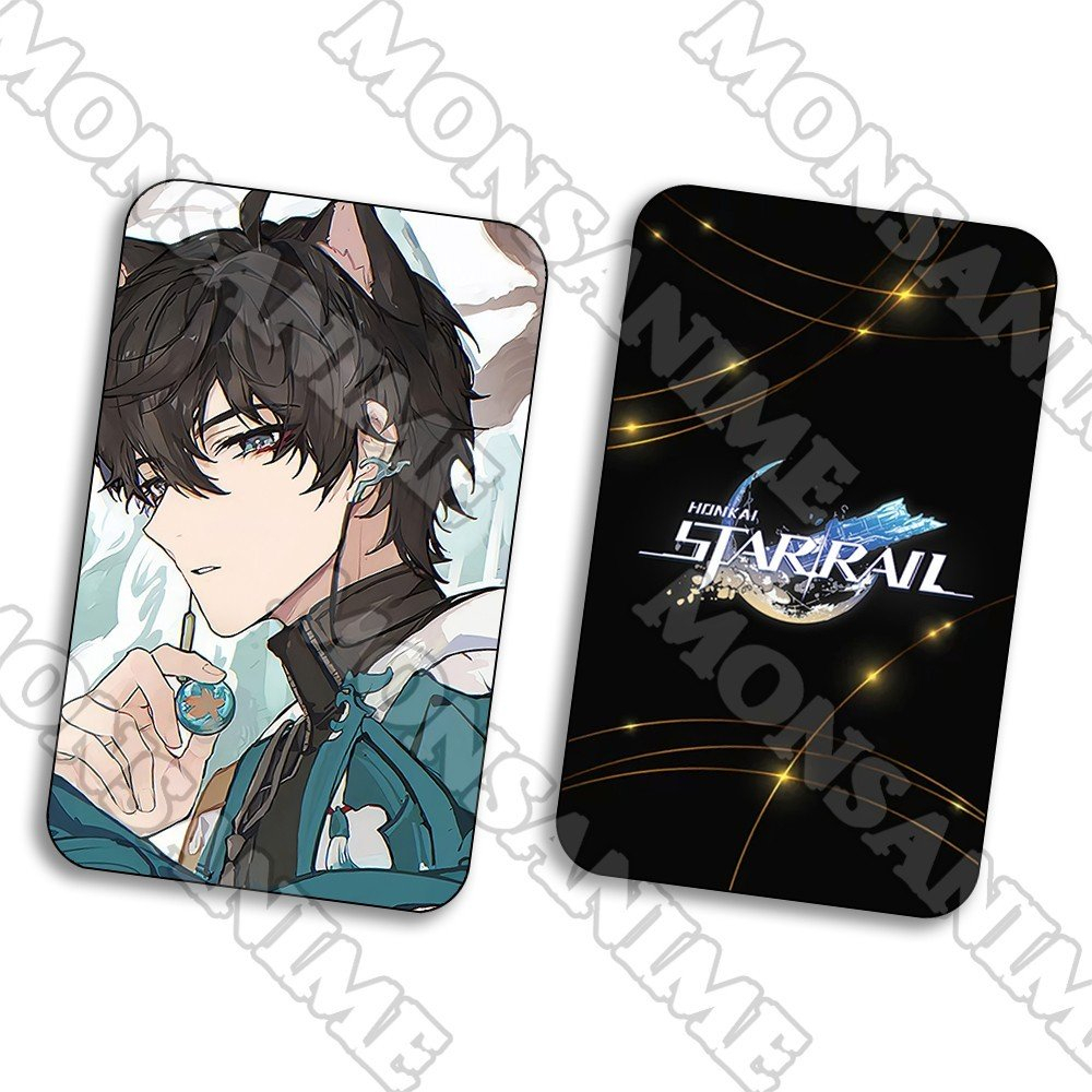 Ảnh card bo góc in hình HONKAI IMPACT STAR RAIL ver F4 XIANZHOU game thẻ bo viền 5*8cm anime chibi xinh xắn