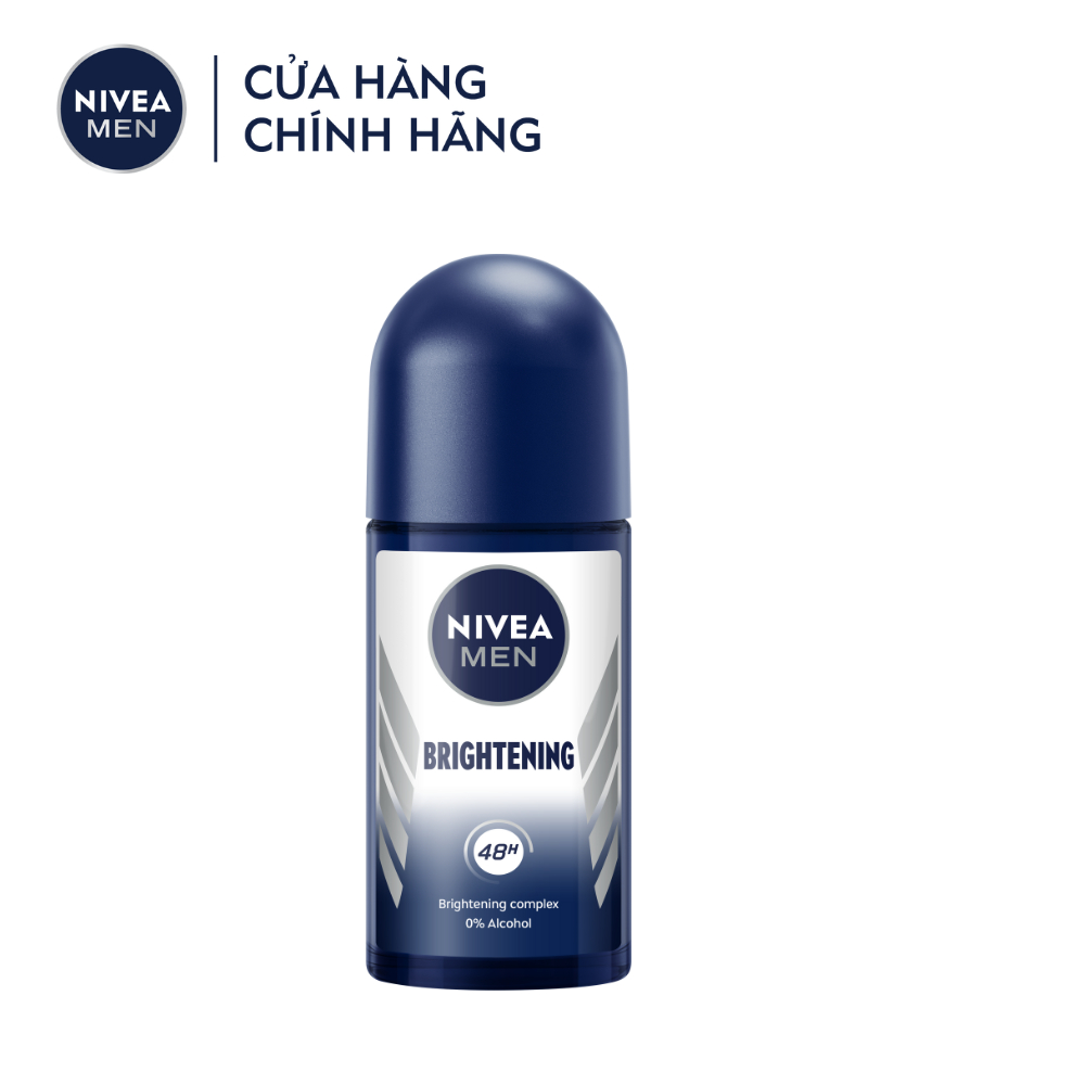 Combo 2 Lăn khử mùi Nivea Men Whitening 50ml