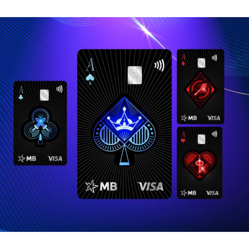 Bộ sưu tập thẻ MB hi collection - phiên bản phát sáng