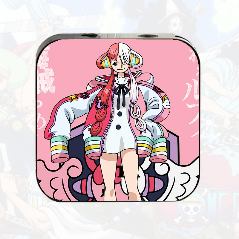 Máy nghe nhạc mp3 IN HÌNH ONE PIECE Đảo Hải Tặc ver FILM RED anime chibi cầm tay mini