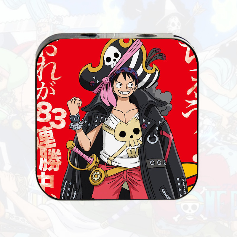 Máy nghe nhạc mp3 IN HÌNH ONE PIECE Đảo Hải Tặc ver FILM RED anime chibi cầm tay mini