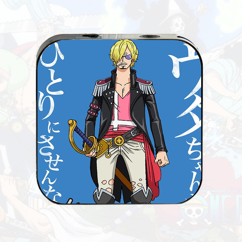 Máy nghe nhạc mp3 IN HÌNH ONE PIECE Đảo Hải Tặc ver FILM RED anime chibi cầm tay mini