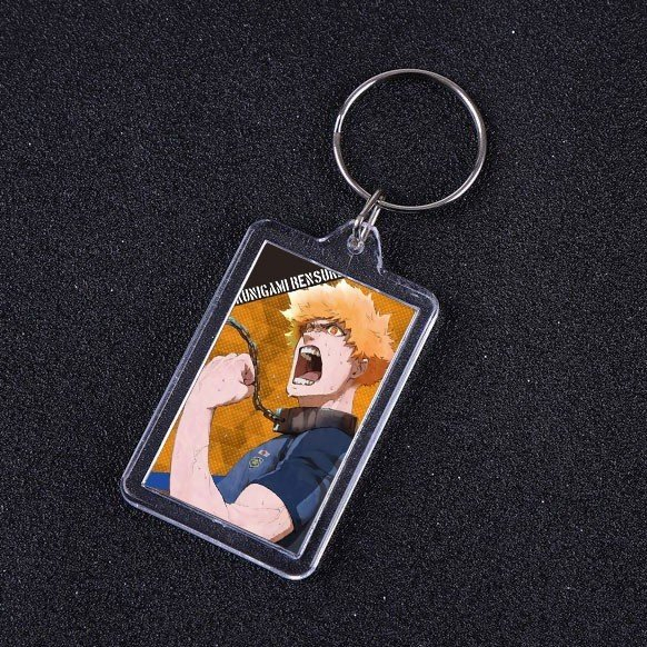 Móc khóa mica IN HÌNH BLUE LOCK ver NỀN MÀU anime chibi xinh xắn tiện lợi dễ thương