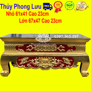 Bàn osin gỗ mít,mâm xà hầu kê đồ thờ cúng gỗ mít 2 cỡ bàn to nhỏ