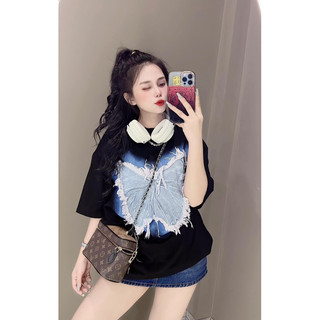 Áo thêu  Siêu Cấp cổ bo / Ảnh thật