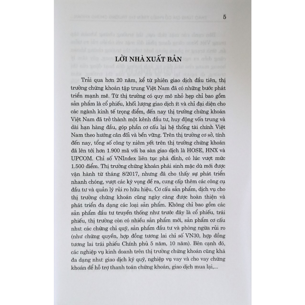 Sách - Thao túng giá cổ phiếu trên thị trường chứng khoán tập trung Việt Nam dưới góc nhìn chuyên sâu về tài chính