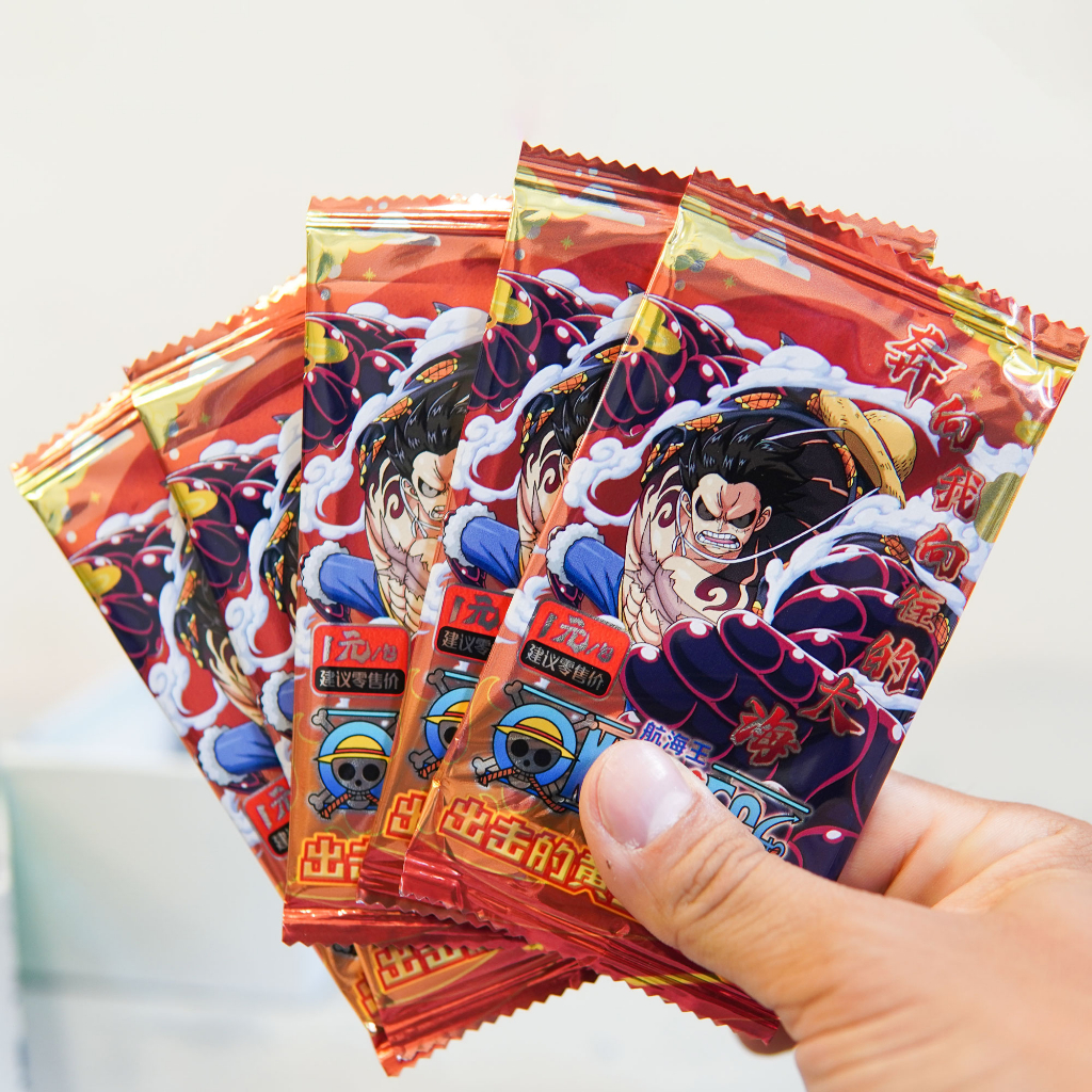 Pack Thẻ Nhân Phẩm One Piece Luffy Gear 4  | CuVac Thẻ & Mô Hình