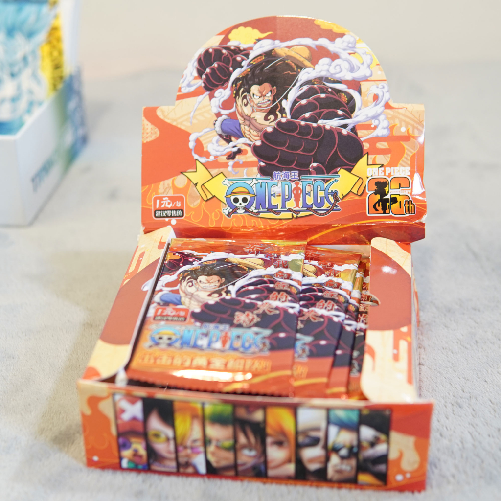 Pack Thẻ Nhân Phẩm One Piece Luffy Gear 4  | CuVac Thẻ & Mô Hình