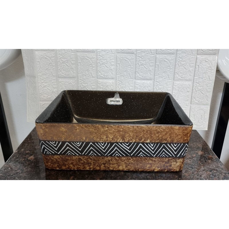 Chậu sứ lavabo nghệ thuật