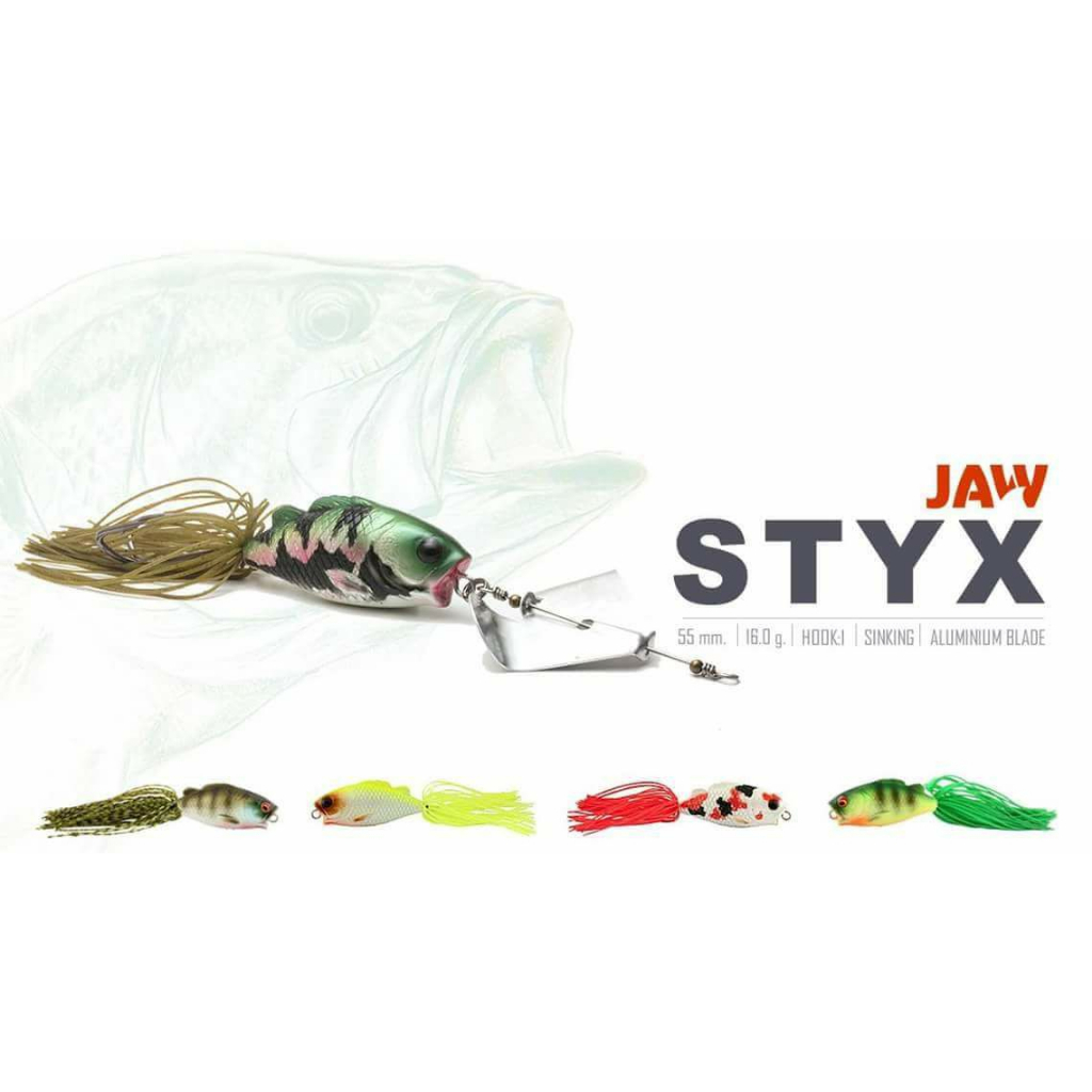 Mồi câu lure cá lóc Cá chẽm JAWS StyX Thái Lan Hita Lure