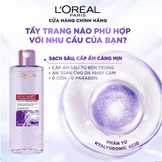 Nước tẩy trang L'oreal Micellar Water 400ml