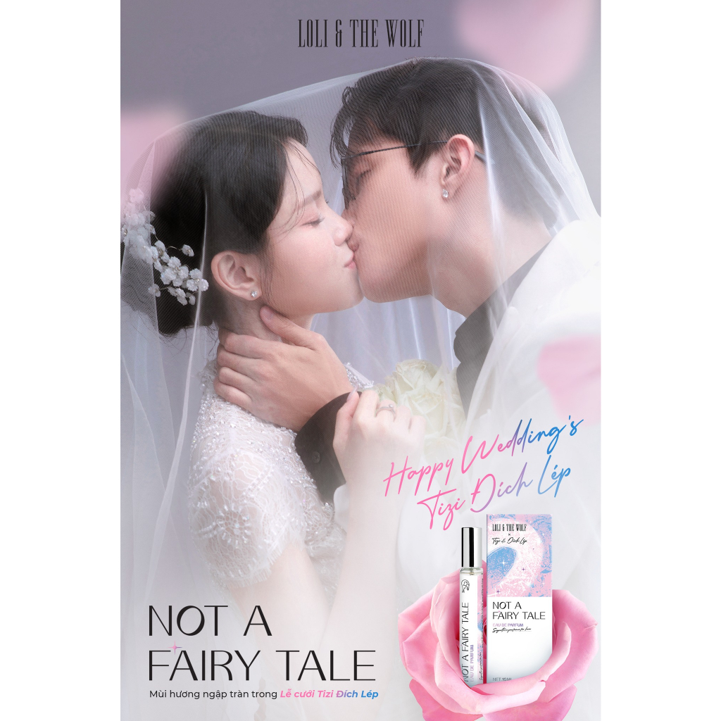 Nước Hoa Nam Nữ Loli & The Wolf Not A Fairy Tale Hương Thơm Thanh Mát Giữ Hương Tốt Chính Hãng Chai 10ml