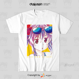 Áo thun Non Non Biyori Renge Art ngắn tay