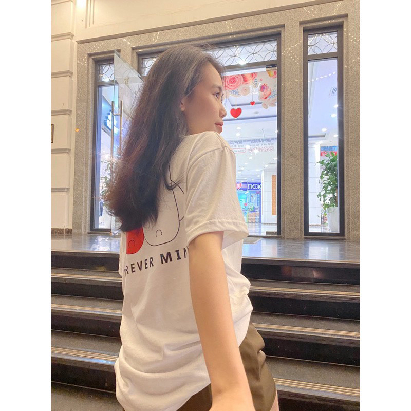 Áo phông hoạt hình trắng đỏ Foreve TTA688