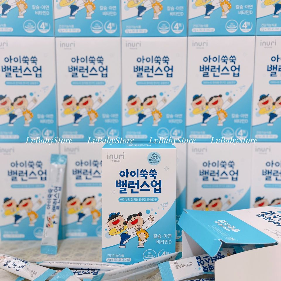 CANXI SỮA NON TẢO BIỂN KẼM - D INURI CAO CẤP NHẤT XỨ HÀN