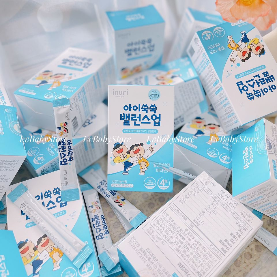 CANXI SỮA NON TẢO BIỂN KẼM - D INURI CAO CẤP NHẤT XỨ HÀN