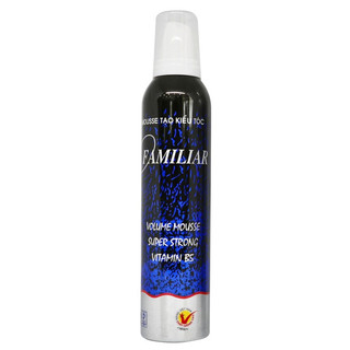 Mousse tạo kiểu tóc familiar loại cứng 300ml