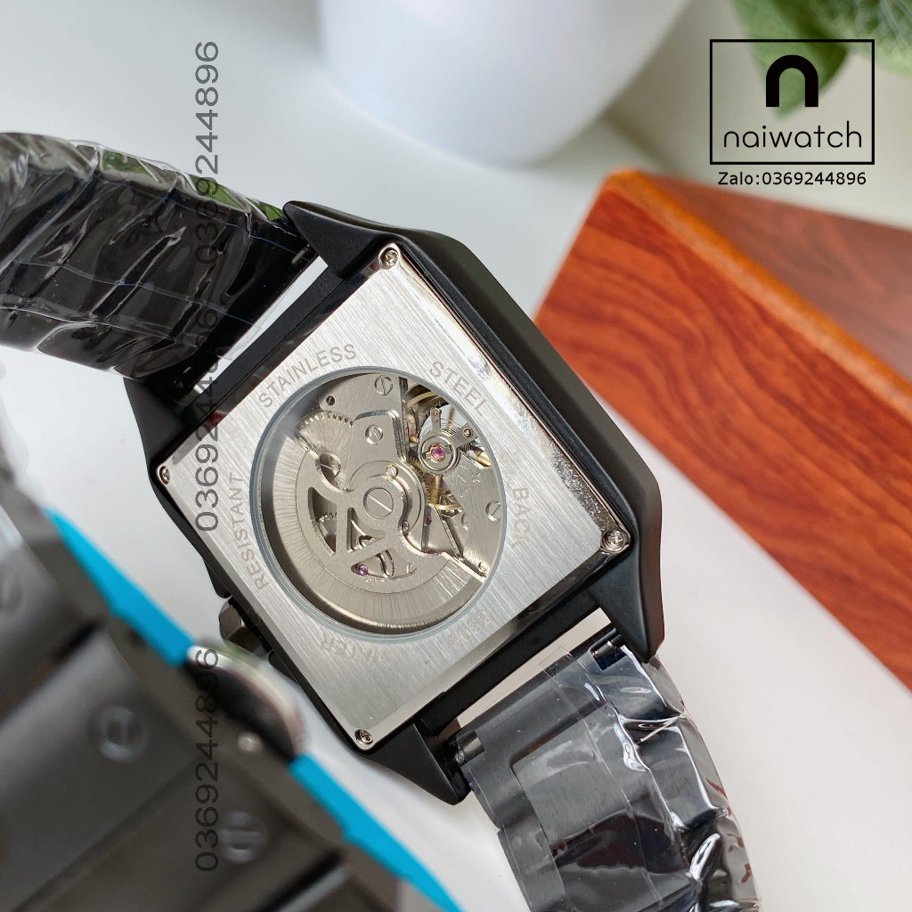 Đồng hồ nam Difanni máy automatic chạy tự động không dùng pin, kiểu dáng trẻ trung nam tính. naiwatch