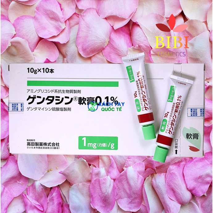 Kem Sẹo Nhật Bản Gentacin Ointment 0.1  10g