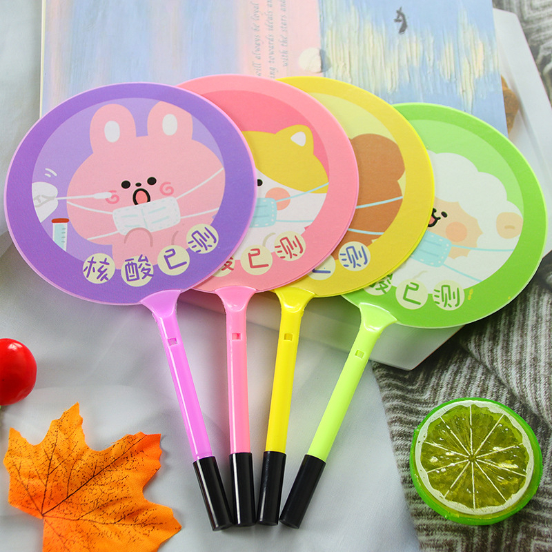 Bút Bi Kèm Quạt nhiều màu hình thú, hình cô gái siêu dễ thương 88399 THẾ GIỚI TIỆN ÍCH 88