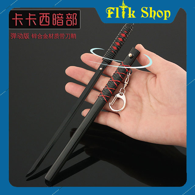 Móc khóa mô hình Kiém Anbu, Kunai, Shuriken mô hình của các Shinobi Ninja các Làng trong Anime/Manga Naruto - Boruto