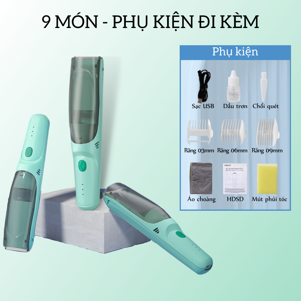 Tông Đơ Cắt Tóc Cho Bé Tokya Không Gây Tiếng Ồn Dễ Dàng Vệ Sinh