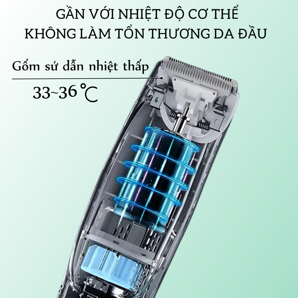 Tông Đơ Cắt Tóc Cho Bé Tokya Không Gây Tiếng Ồn Dễ Dàng Vệ Sinh