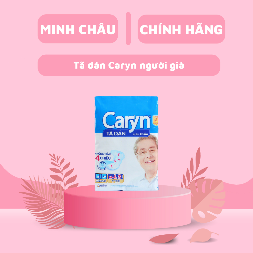 Tã dán caryn M-L 3 miếng