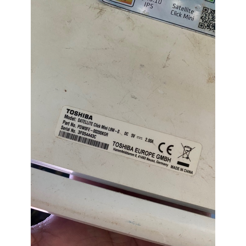 Dock bàn phím TOSHIBA Click Mini L9W-B