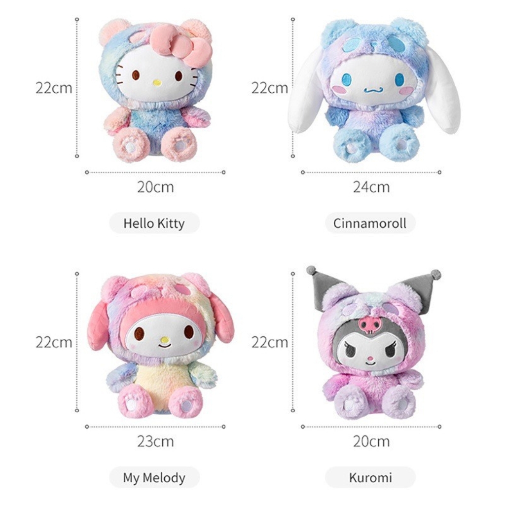 Thú Bông Hoạt Hình Nhiều Màu Cinnamoroll, My Melody