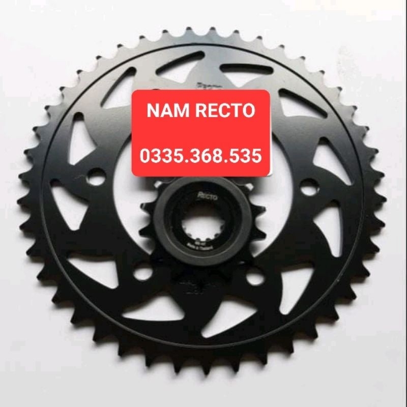 NHÔNG DĨA 520 14T/42T/43T MOTO R3/NINJA 300/NINJA 400 >>>