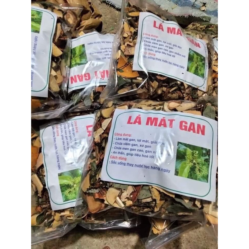 1Kg Cây lá mát gan thơm mới ,dễ uống ngon cực