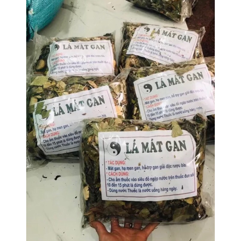 1Kg Cây lá mát gan thơm mới ,dễ uống ngon cực