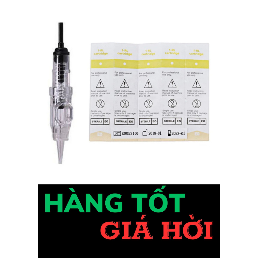 Kim phun xăm máy Pen, máy Charm, máy Thần Thánh, Kim phun xăm lò xo