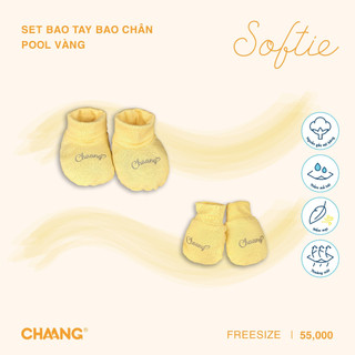 Chaang set bao tay bao chân bảo vệ em bé Pool SS2023D07