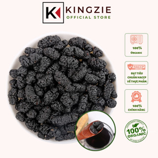 Dâu Tằm Sấy Lạnh Nguyên Chất 100gr KINGZIE Giúp Giảm Cân, Đẹp Da, Đồ Ăn Vặt