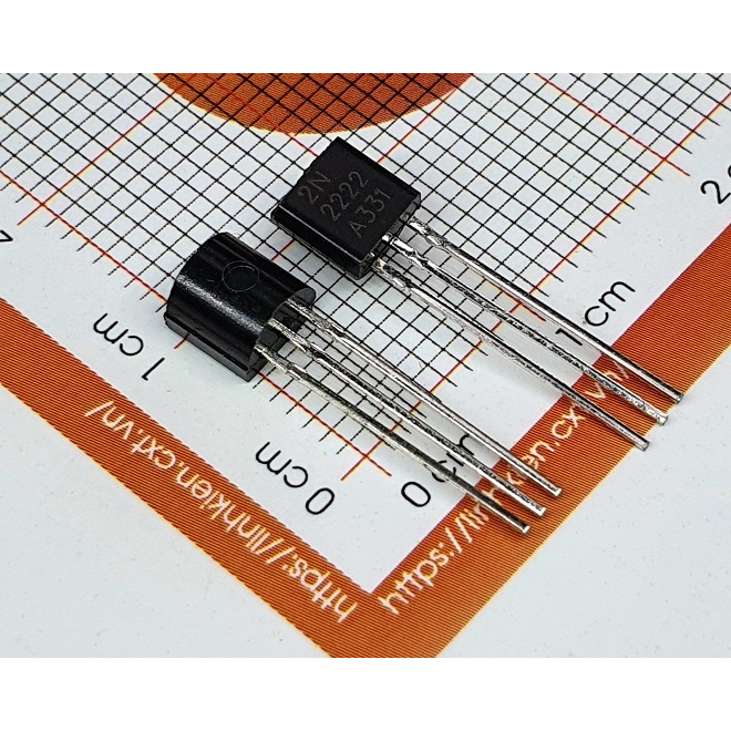 2N2222 NPN Transistor 600mA 40V TO-92(10c)